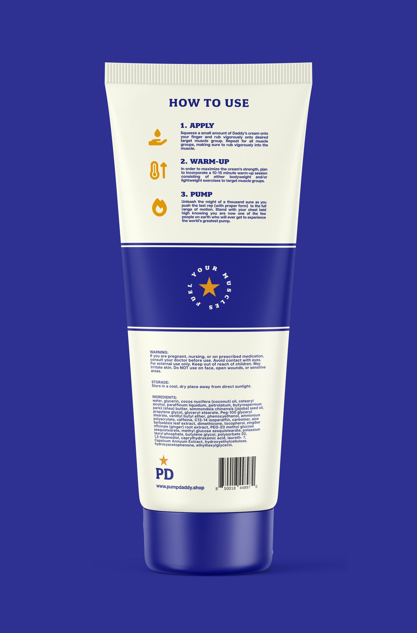 DADDY'S PRE-WORKOUT CREAM