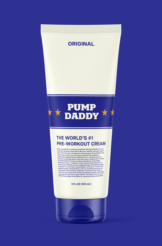 DADDY'S PRE-WORKOUT HEAT CREAM TUBE
